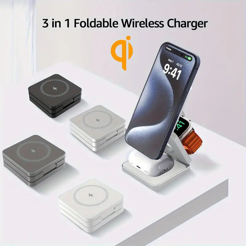 Foldable Magnetic Wireless Charger
