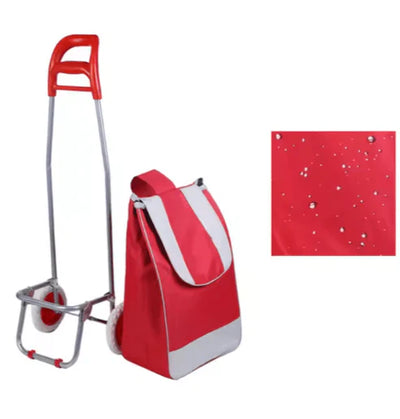 🛒 Folding Shopping Cart Trolley – Shop Smart, Carry Easy! 🌟
